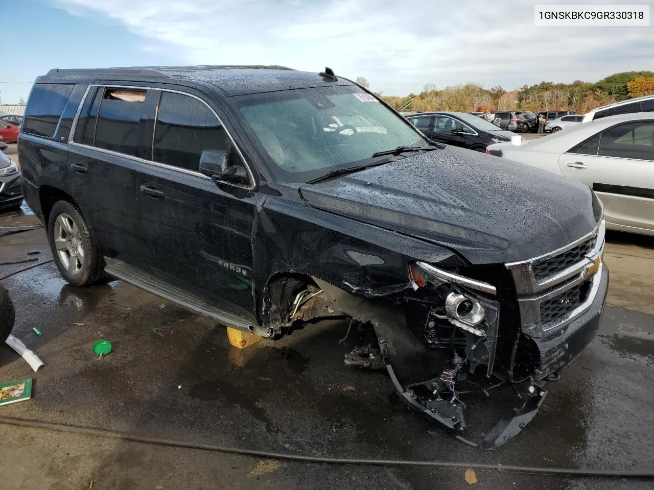 2016 Chevrolet Tahoe K1500 Lt VIN: 1GNSKBKC9GR330318 Lot: 76153904