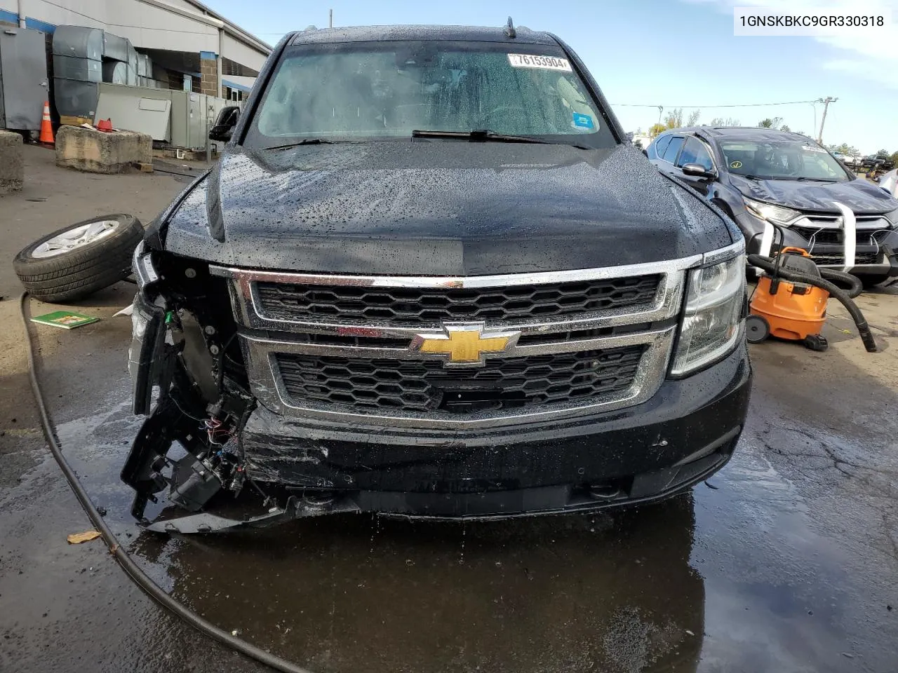 2016 Chevrolet Tahoe K1500 Lt VIN: 1GNSKBKC9GR330318 Lot: 76153904