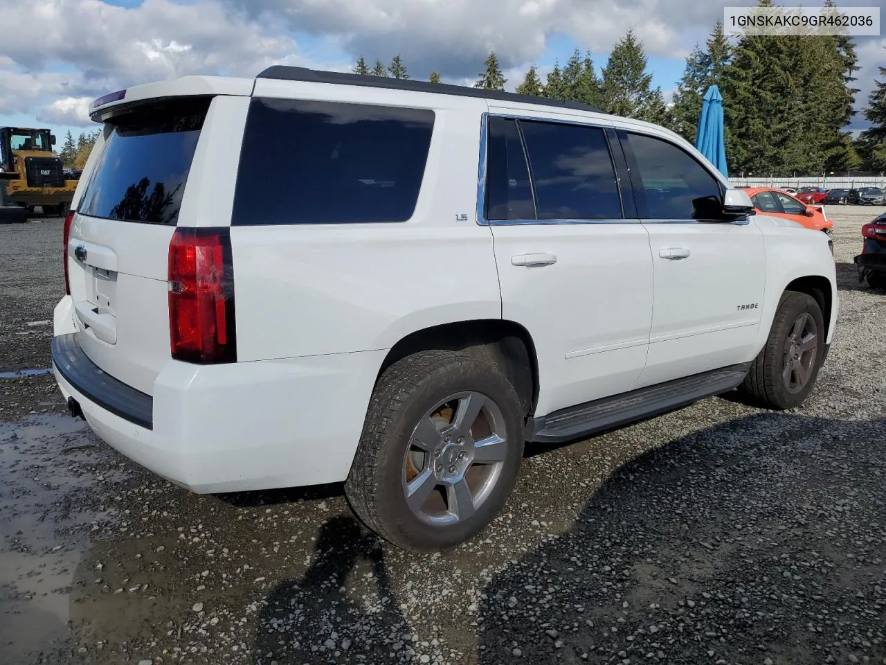 2016 Chevrolet Tahoe K1500 Ls VIN: 1GNSKAKC9GR462036 Lot: 76373604