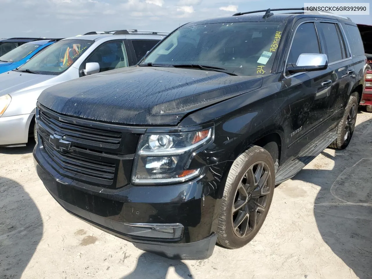 2016 Chevrolet Tahoe C1500 Ltz VIN: 1GNSCCKC6GR392990 Lot: 76379384