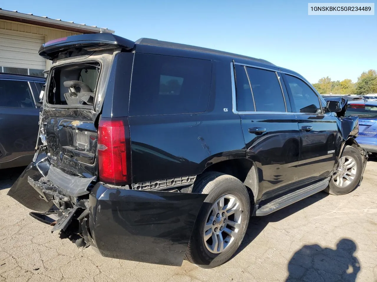 1GNSKBKC5GR234489 2016 Chevrolet Tahoe K1500 Lt