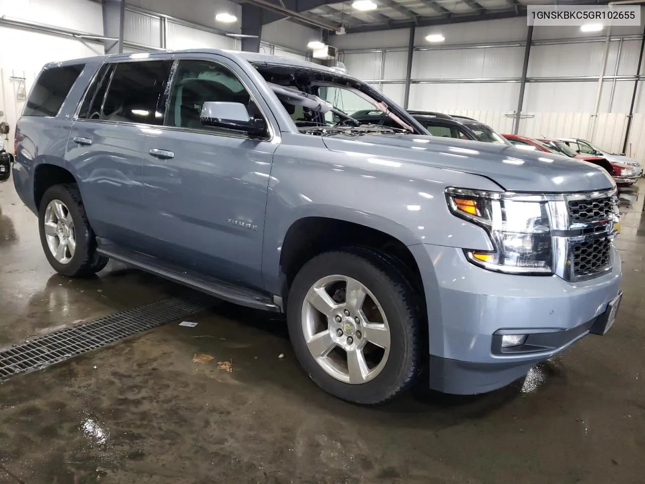 2016 Chevrolet Tahoe K1500 Lt VIN: 1GNSKBKC5GR102655 Lot: 76530144