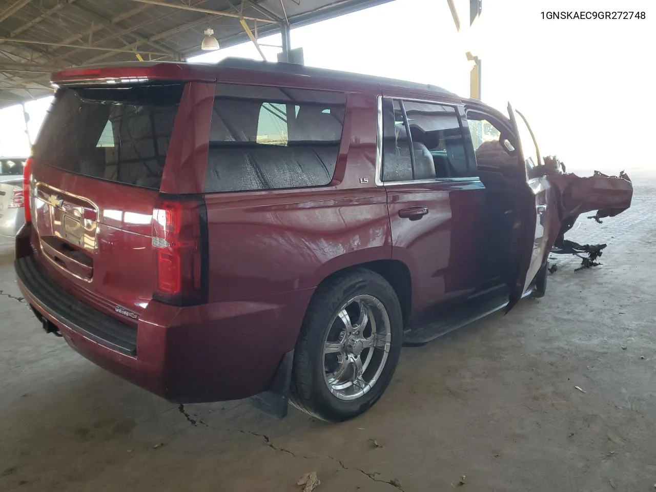 2016 Chevrolet Tahoe K1500 Ls VIN: 1GNSKAEC9GR272748 Lot: 76943444