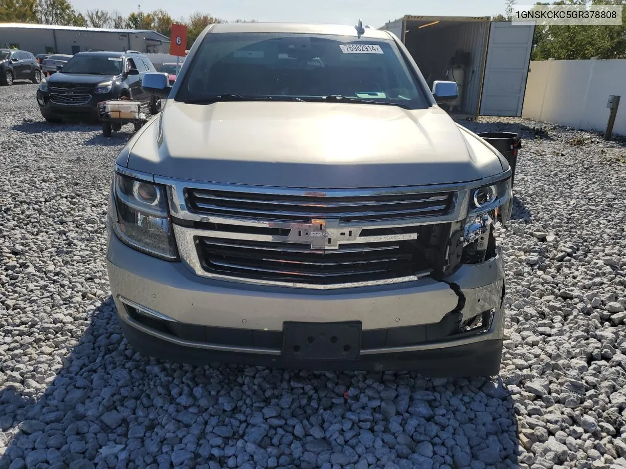 1GNSKCKC5GR378808 2016 Chevrolet Tahoe K1500 Ltz