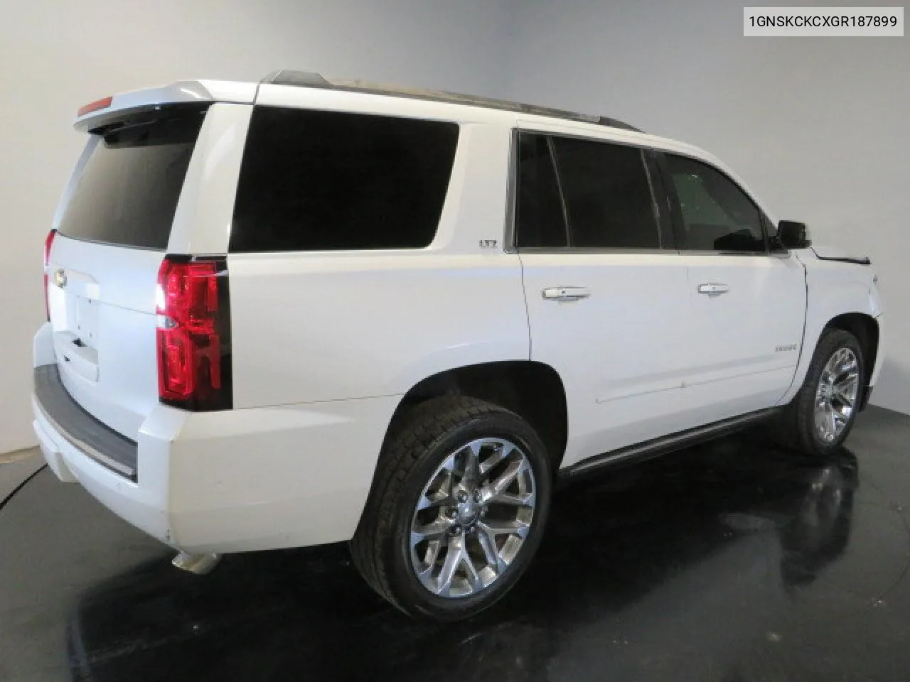 2016 Chevrolet Tahoe K1500 Ltz VIN: 1GNSKCKCXGR187899 Lot: 77467734