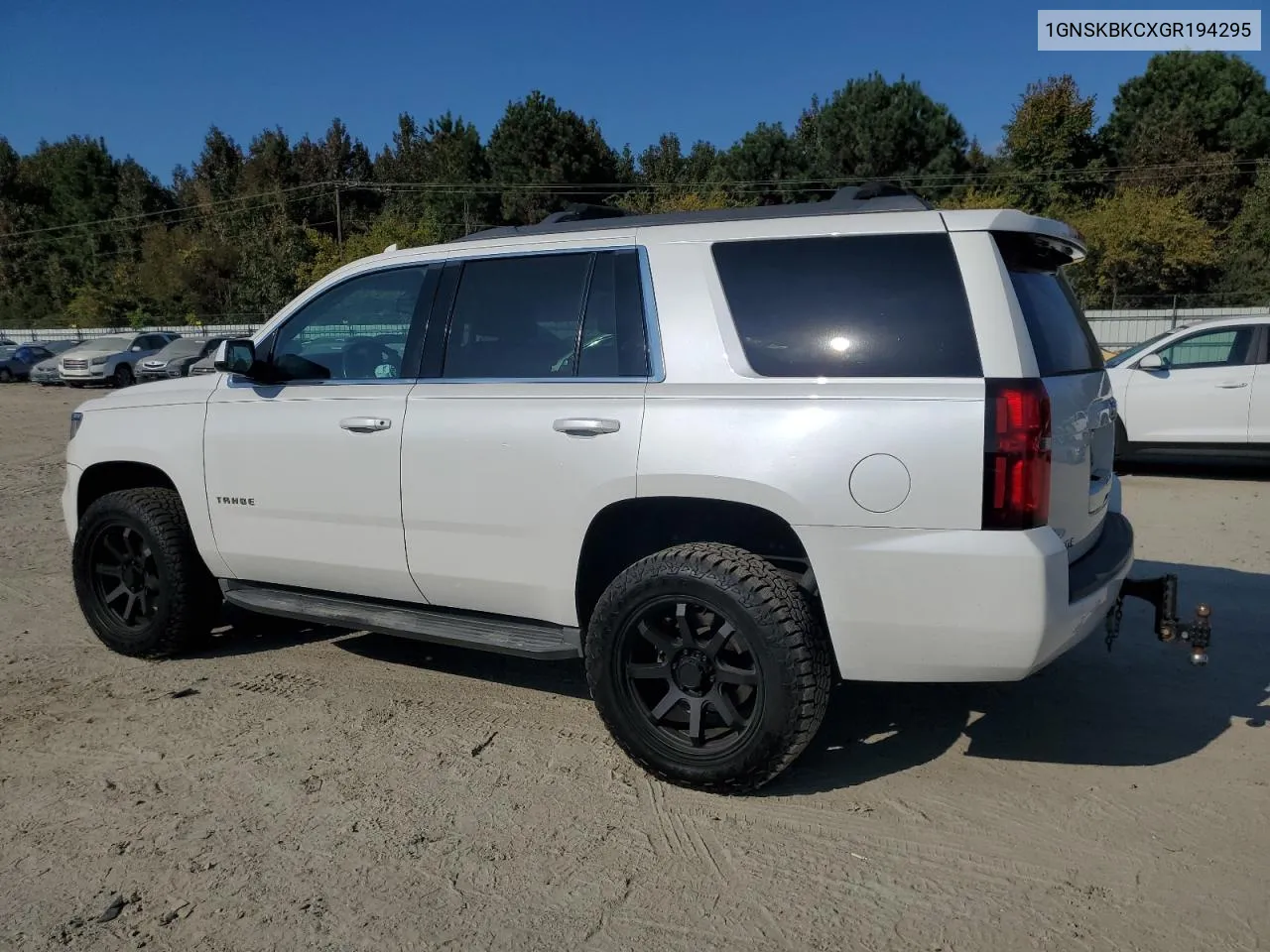 2016 Chevrolet Tahoe K1500 Lt VIN: 1GNSKBKCXGR194295 Lot: 77565684