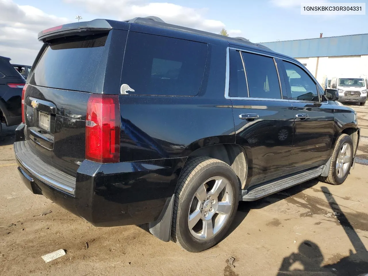 2016 Chevrolet Tahoe K1500 Lt VIN: 1GNSKBKC3GR304331 Lot: 77657434