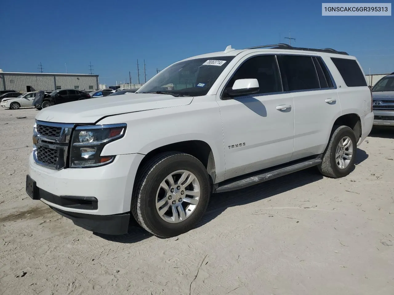 2016 Chevrolet Tahoe C1500 Ls VIN: 1GNSCAKC6GR395313 Lot: 78063714