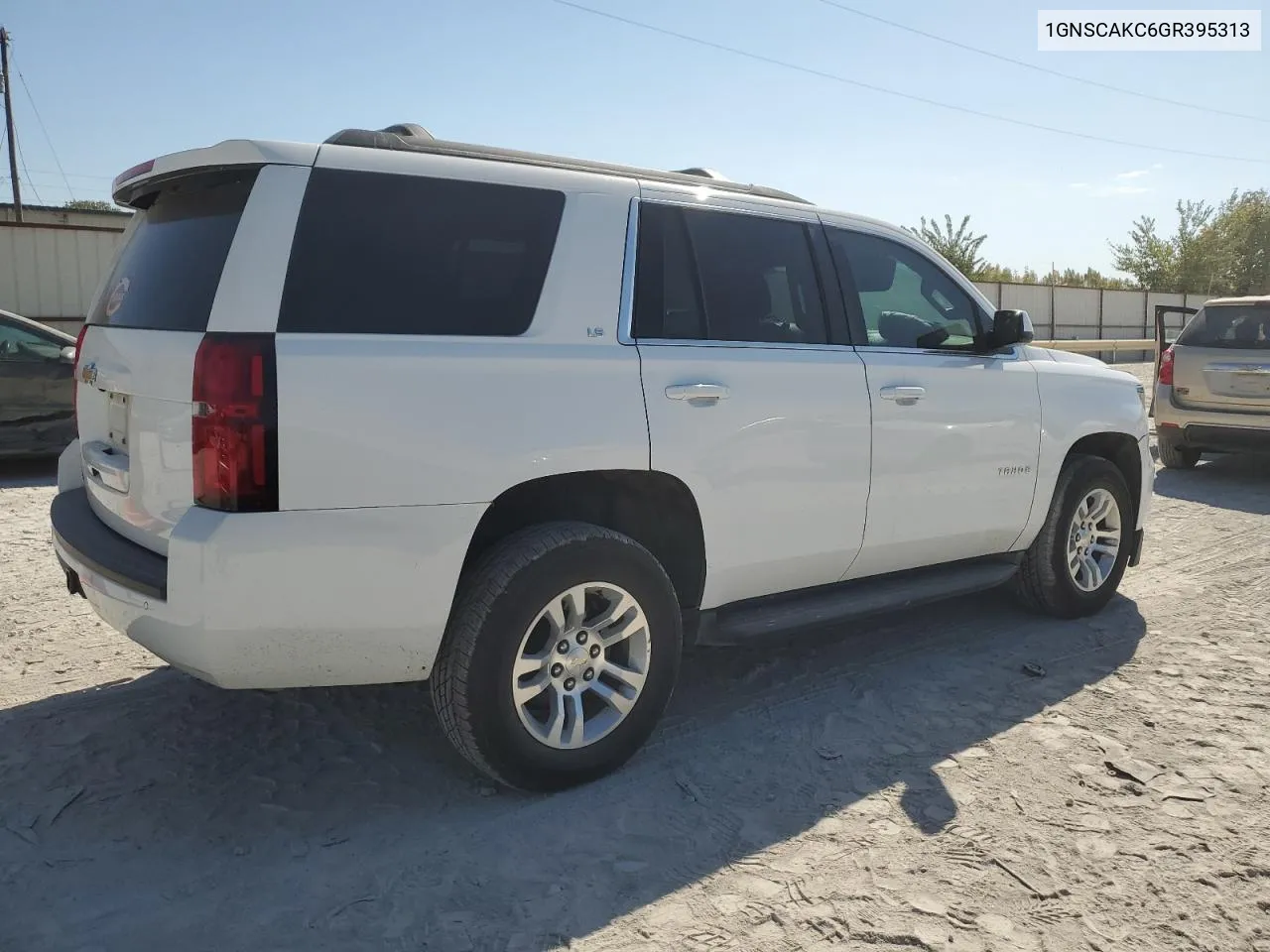 2016 Chevrolet Tahoe C1500 Ls VIN: 1GNSCAKC6GR395313 Lot: 78063714