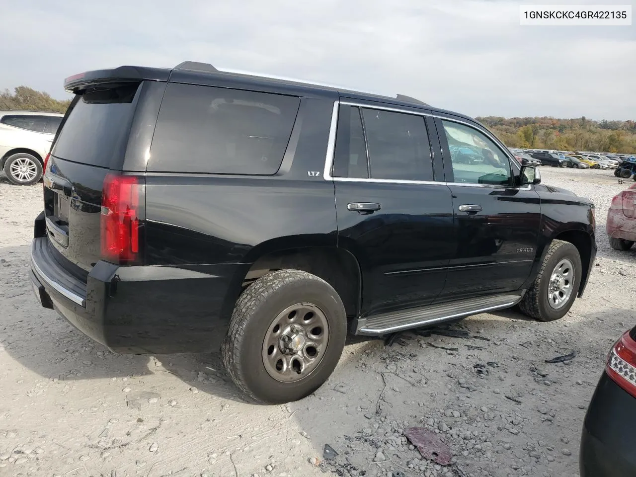 2016 Chevrolet Tahoe K1500 Ltz VIN: 1GNSKCKC4GR422135 Lot: 78064794