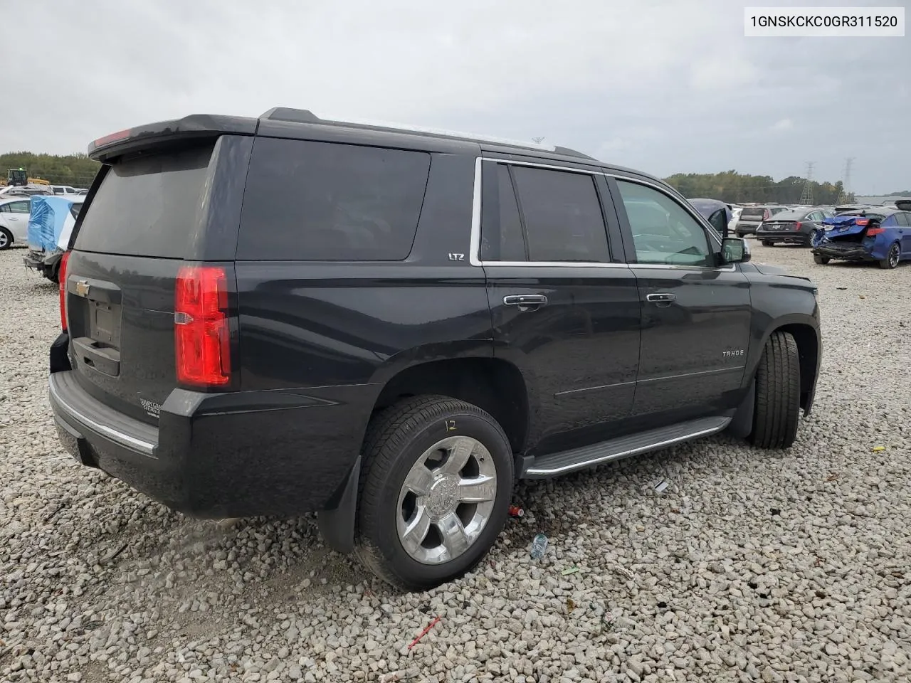 2016 Chevrolet Tahoe K1500 Ltz VIN: 1GNSKCKC0GR311520 Lot: 78405824