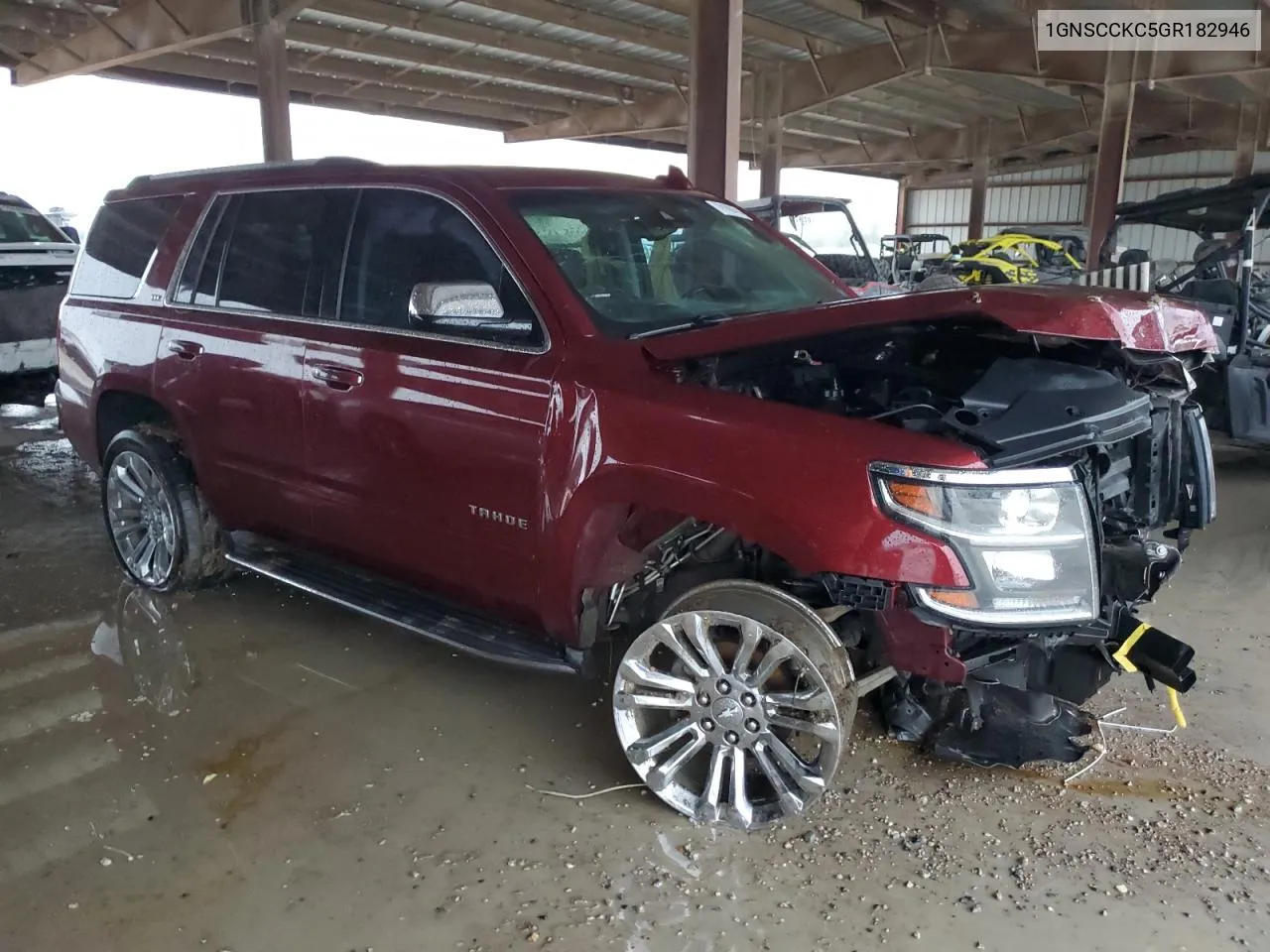 2016 Chevrolet Tahoe C1500 Ltz VIN: 1GNSCCKC5GR182946 Lot: 79180474