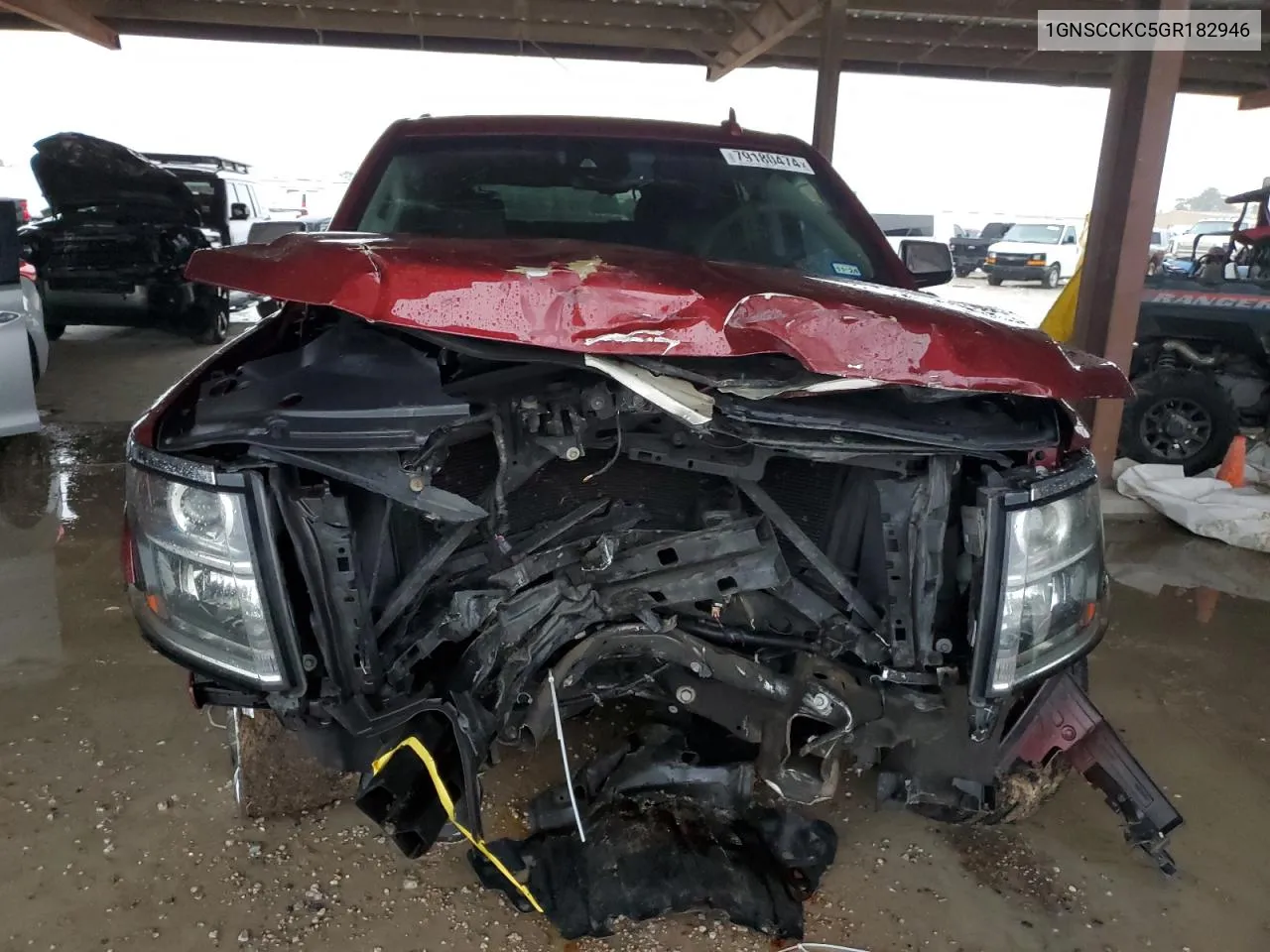 2016 Chevrolet Tahoe C1500 Ltz VIN: 1GNSCCKC5GR182946 Lot: 79180474