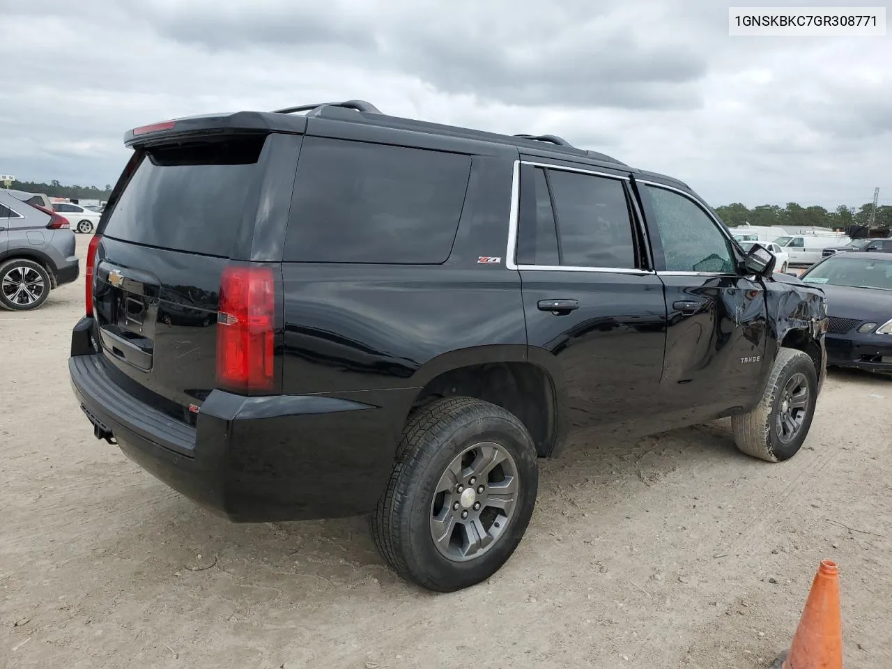 2016 Chevrolet Tahoe K1500 Lt VIN: 1GNSKBKC7GR308771 Lot: 79237454