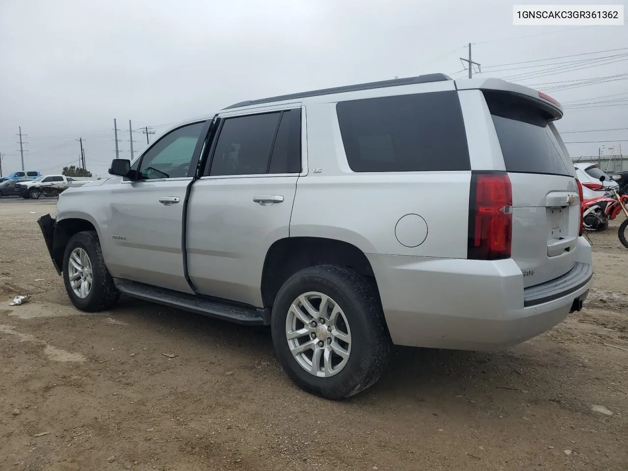 2016 Chevrolet Tahoe C1500 Ls VIN: 1GNSCAKC3GR361362 Lot: 79651454