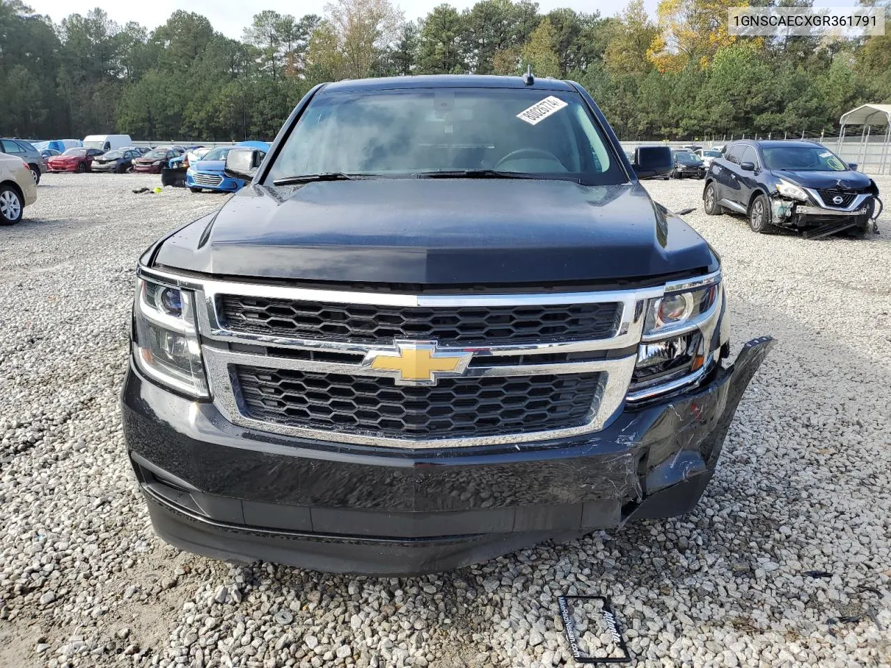 2016 Chevrolet Tahoe C1500 Ls VIN: 1GNSCAECXGR361791 Lot: 80026774