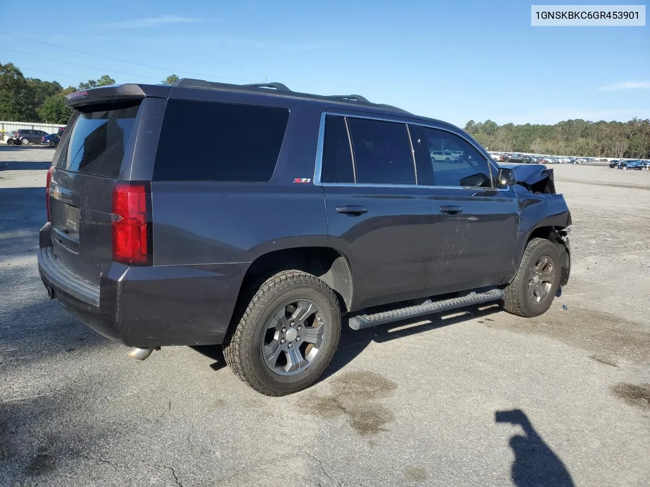 2016 Chevrolet Tahoe K1500 Lt VIN: 1GNSKBKC6GR453901 Lot: 80261184