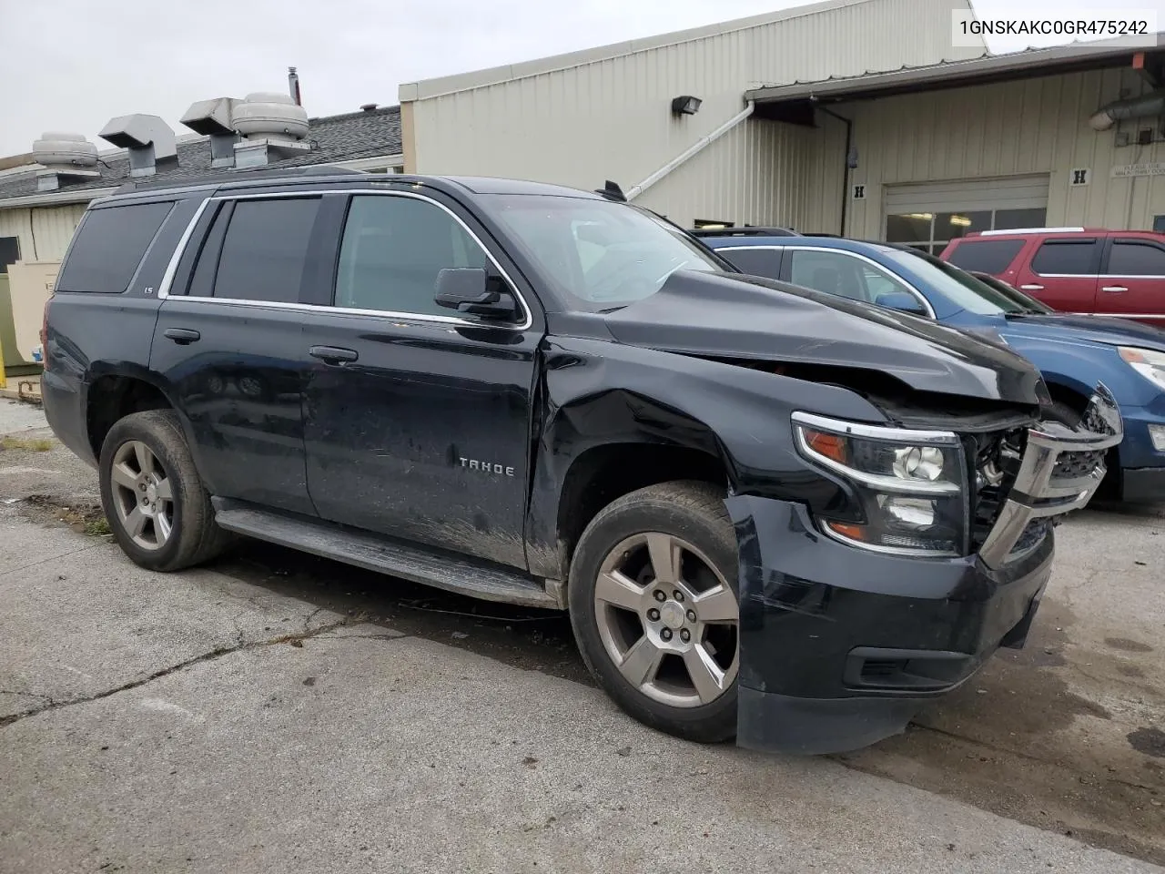 2016 Chevrolet Tahoe K1500 Ls VIN: 1GNSKAKC0GR475242 Lot: 80676064