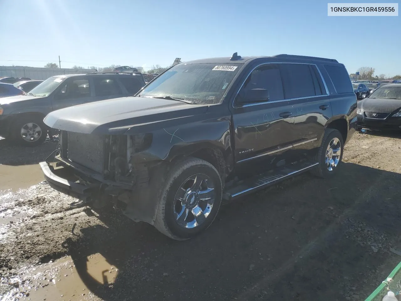 2016 Chevrolet Tahoe K1500 Lt VIN: 1GNSKBKC1GR459556 Lot: 80760994