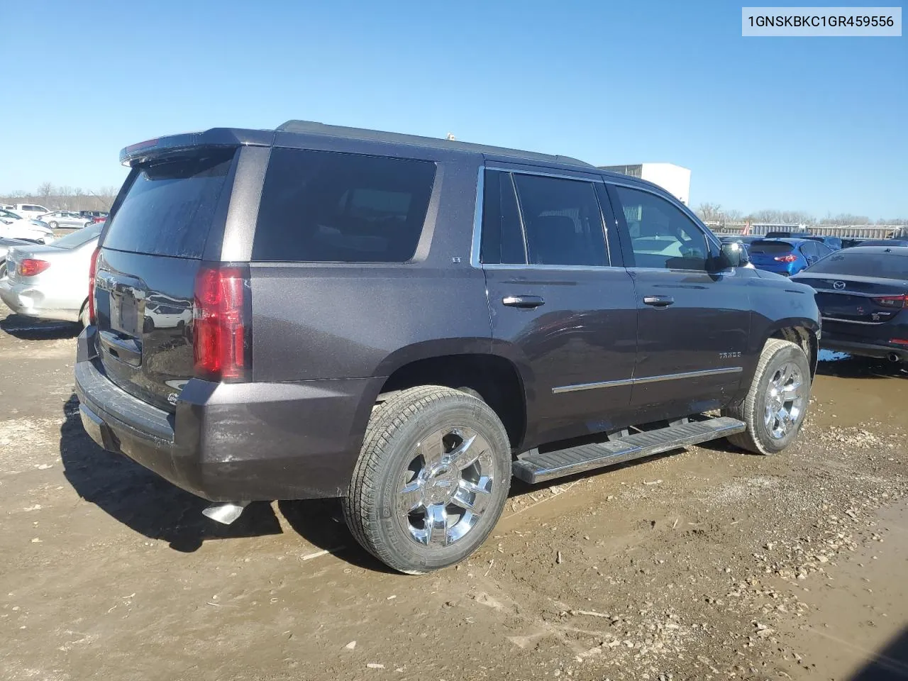 2016 Chevrolet Tahoe K1500 Lt VIN: 1GNSKBKC1GR459556 Lot: 80760994