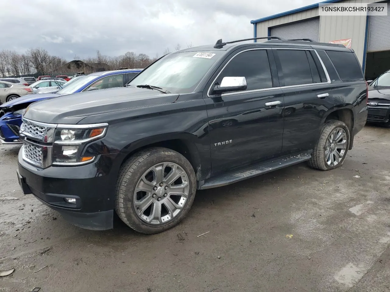 2017 Chevrolet Tahoe K1500 Lt VIN: 1GNSKBKC5HR193427 Lot: 47691194