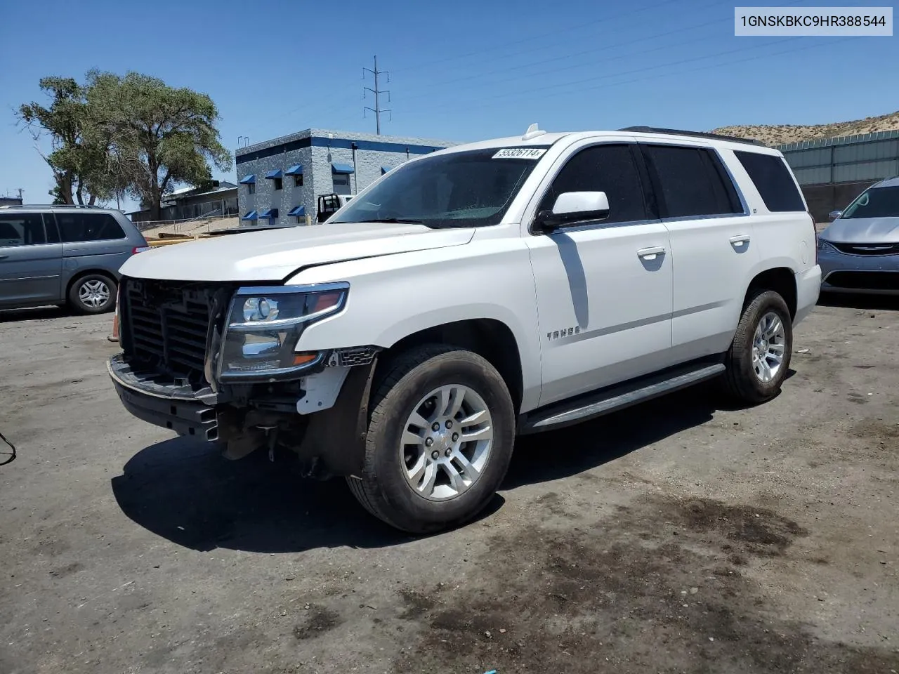 2017 Chevrolet Tahoe K1500 Lt VIN: 1GNSKBKC9HR388544 Lot: 55326114