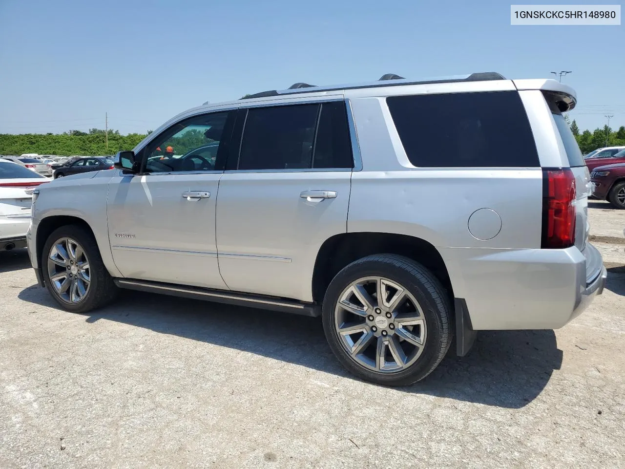 2017 Chevrolet Tahoe K1500 Premier VIN: 1GNSKCKC5HR148980 Lot: 58010844