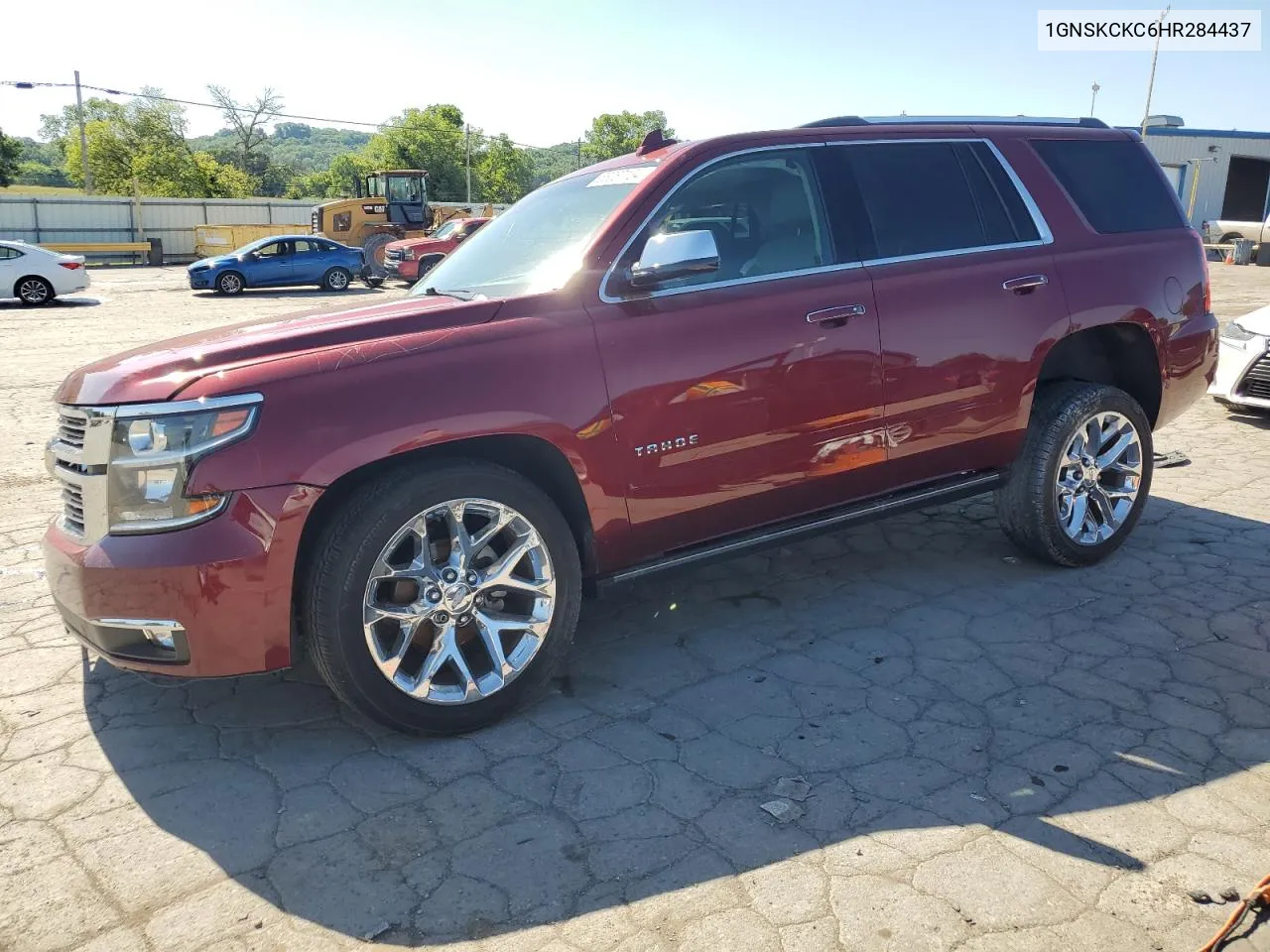 2017 Chevrolet Tahoe K1500 Premier VIN: 1GNSKCKC6HR284437 Lot: 58087134