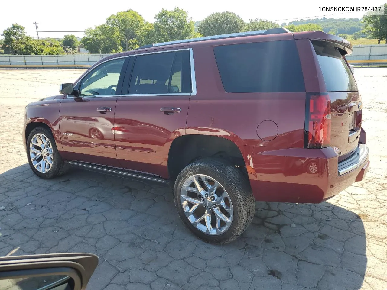 2017 Chevrolet Tahoe K1500 Premier VIN: 1GNSKCKC6HR284437 Lot: 58087134