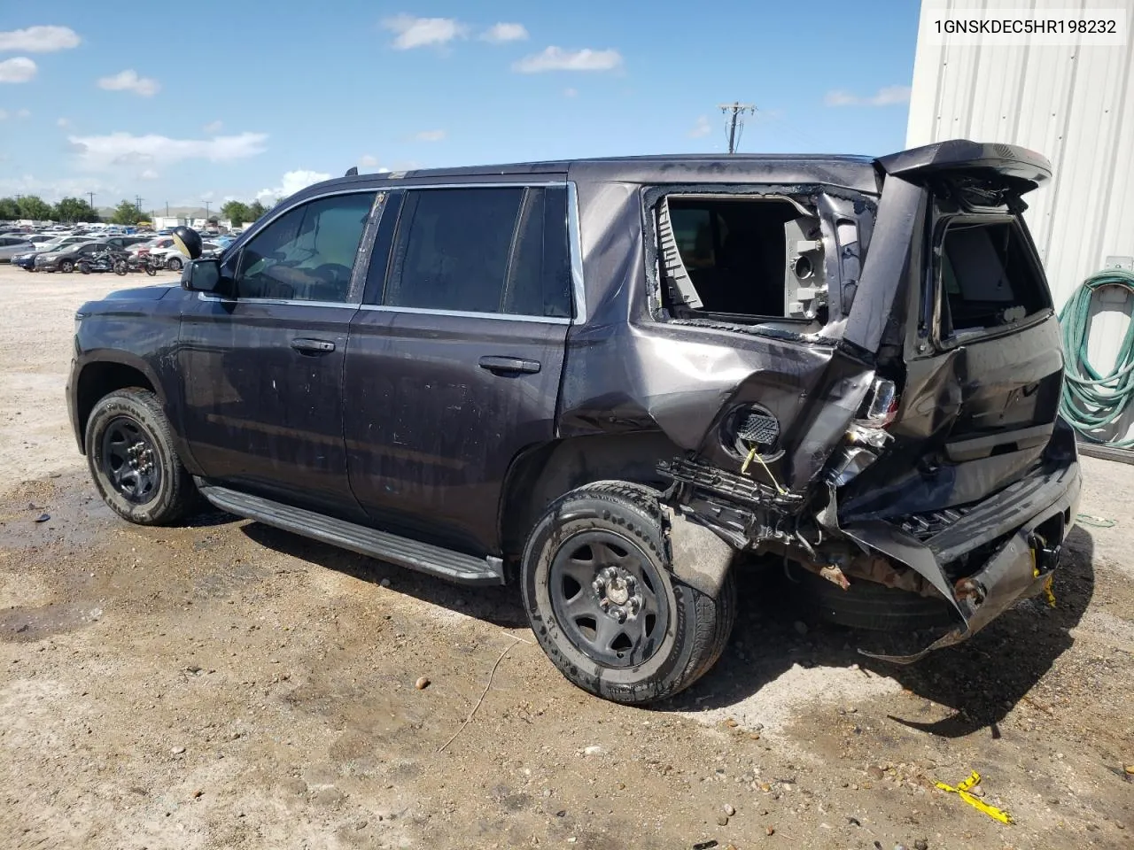 2017 Chevrolet Tahoe Police VIN: 1GNSKDEC5HR198232 Lot: 59151414