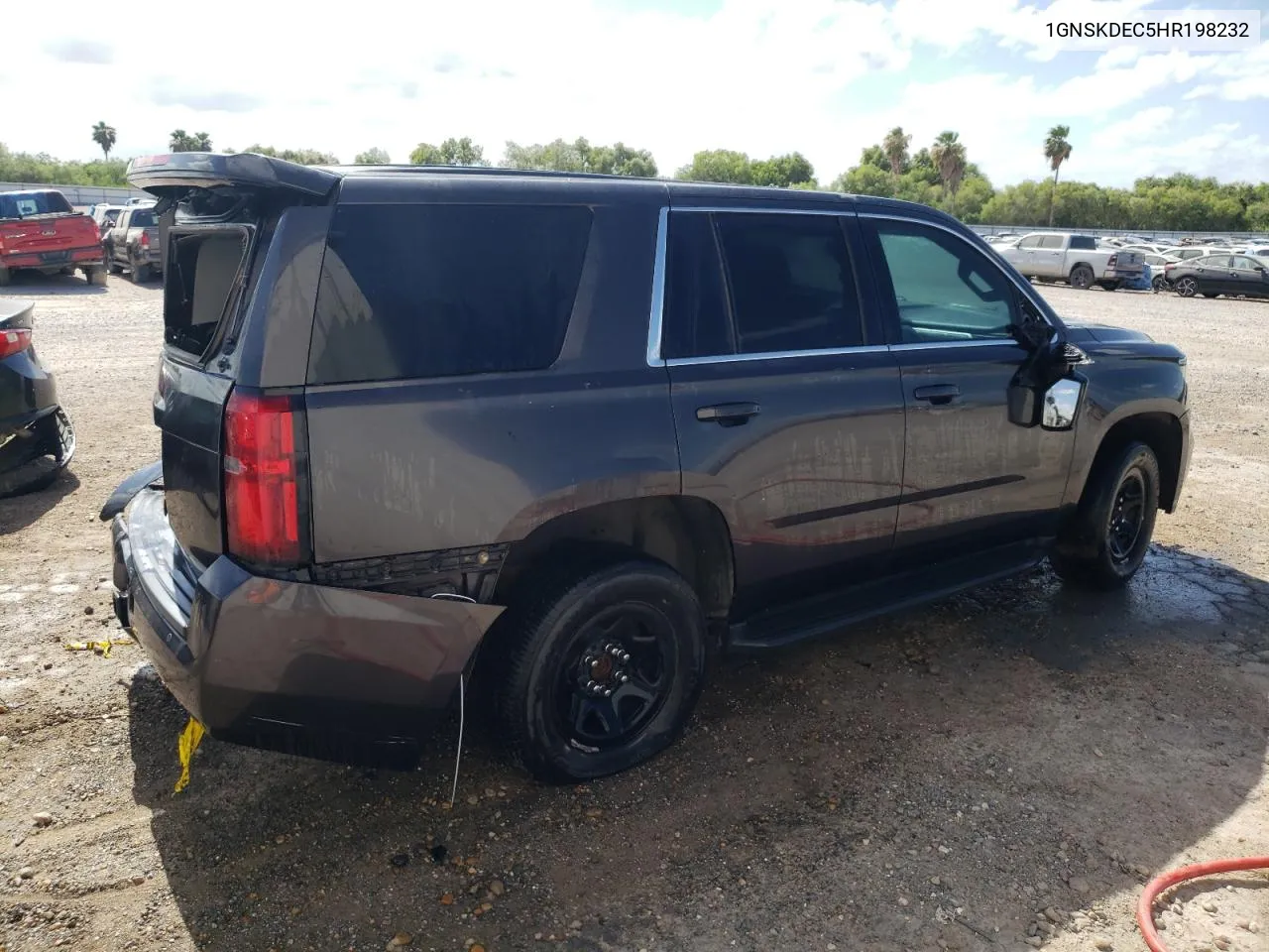 2017 Chevrolet Tahoe Police VIN: 1GNSKDEC5HR198232 Lot: 59151414