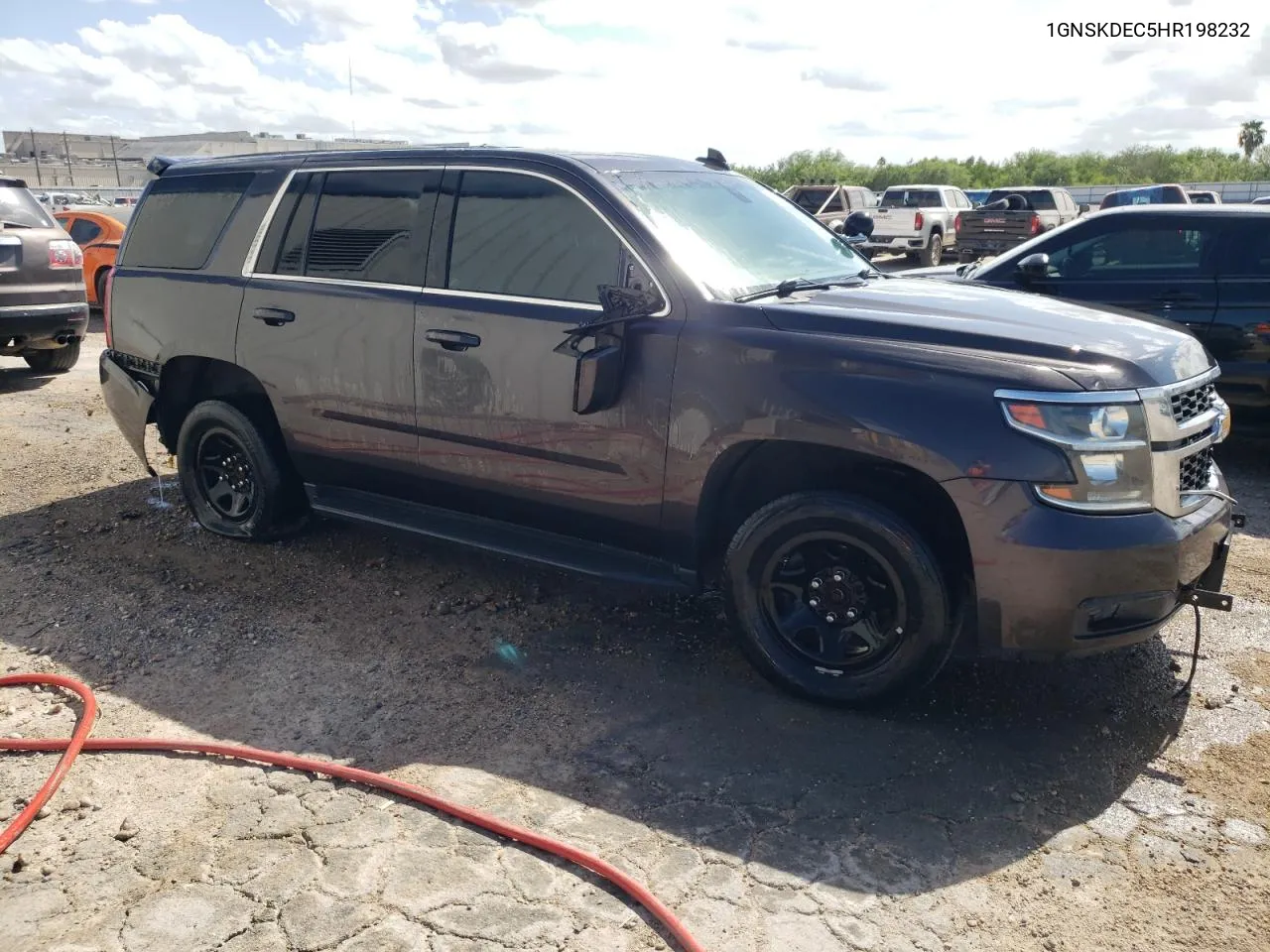 2017 Chevrolet Tahoe Police VIN: 1GNSKDEC5HR198232 Lot: 59151414