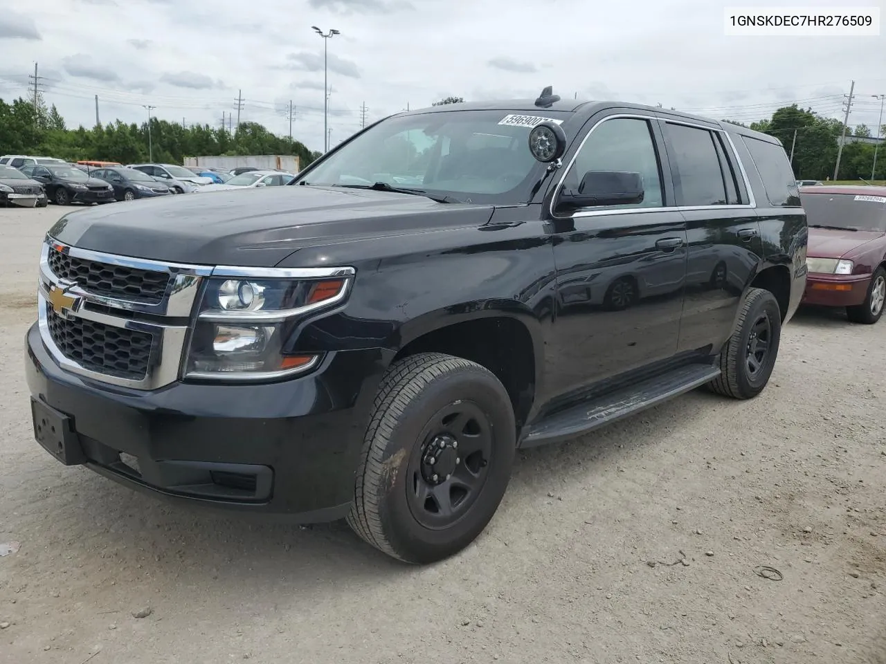 2017 Chevrolet Tahoe Police VIN: 1GNSKDEC7HR276509 Lot: 59690074