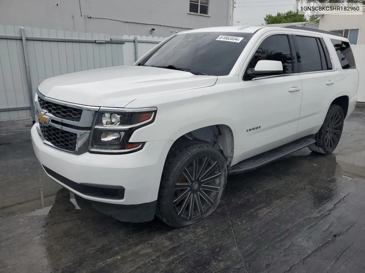 2017 Chevrolet Tahoe C1500 Lt VIN: 1GNSCBKC5HR182960 Lot: 61882034