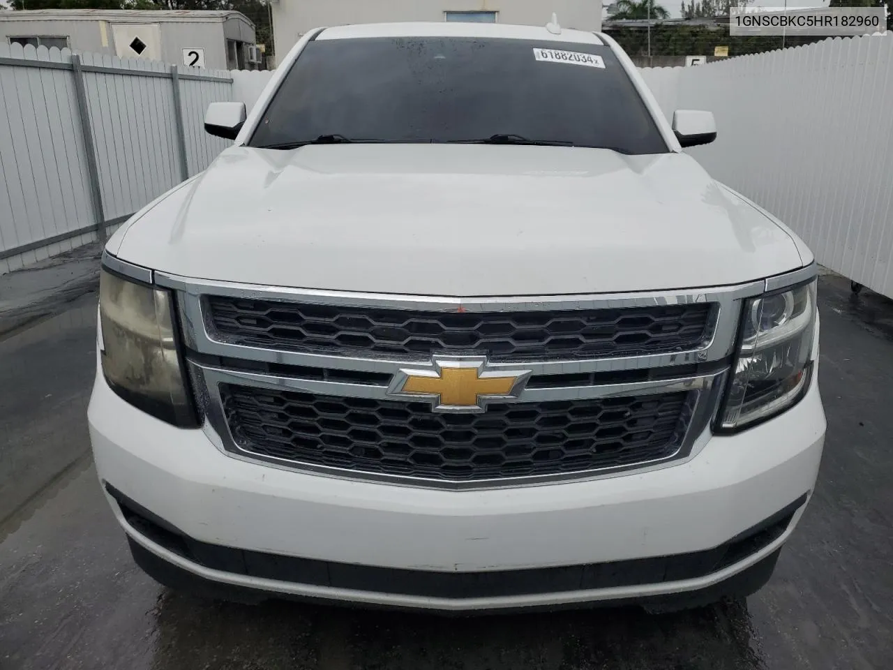 2017 Chevrolet Tahoe C1500 Lt VIN: 1GNSCBKC5HR182960 Lot: 61882034