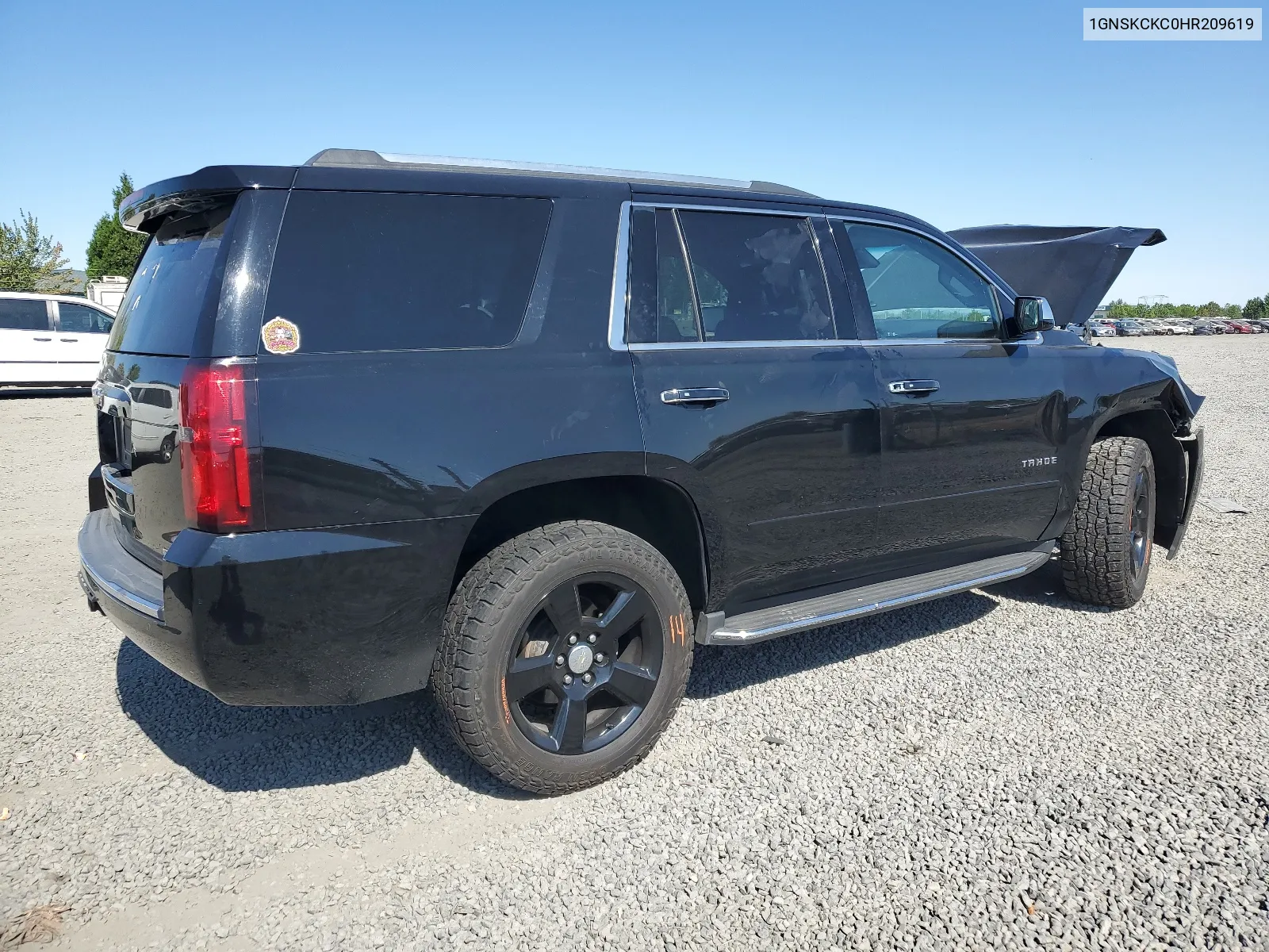 2017 Chevrolet Tahoe K1500 Premier VIN: 1GNSKCKC0HR209619 Lot: 62538764