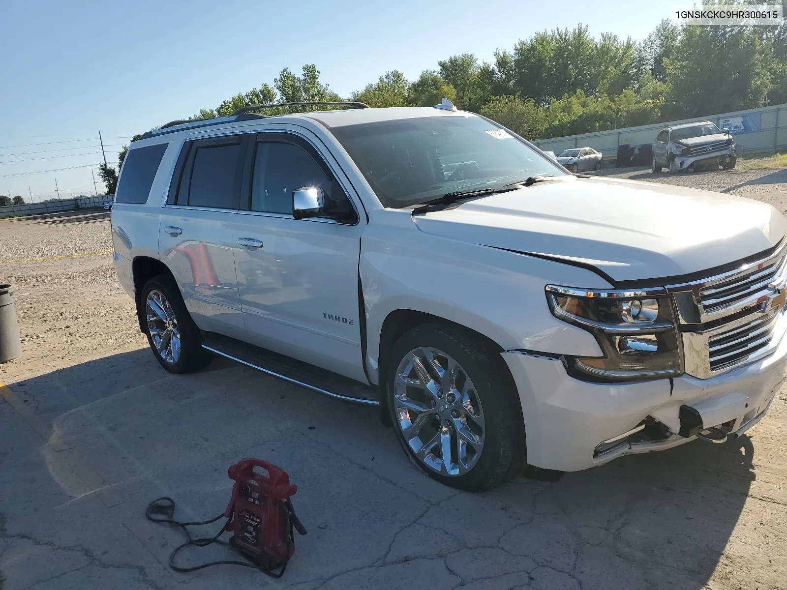 2017 Chevrolet Tahoe K1500 Premier VIN: 1GNSKCKC9HR300615 Lot: 63647604