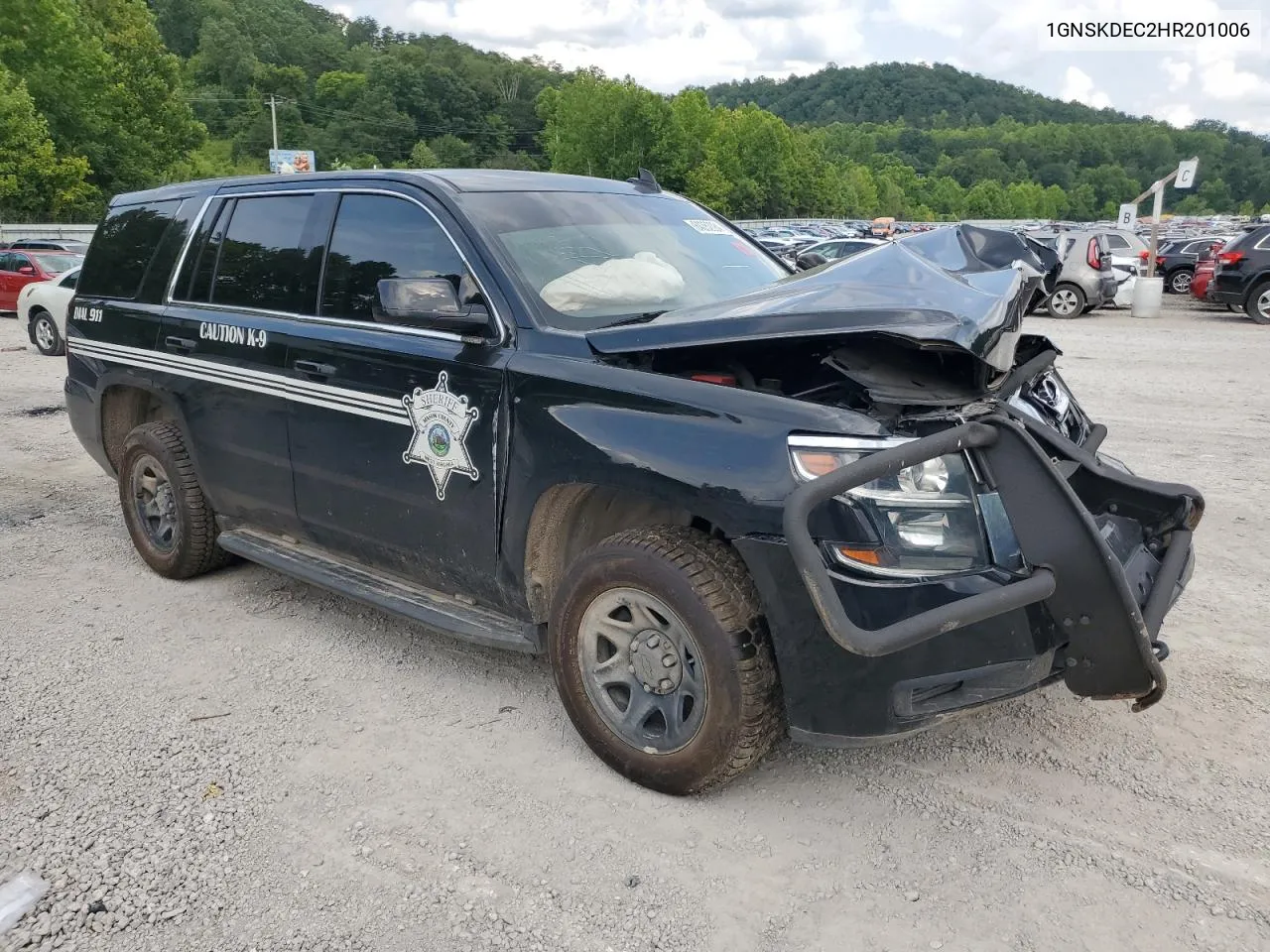 2017 Chevrolet Tahoe Police VIN: 1GNSKDEC2HR201006 Lot: 64252084