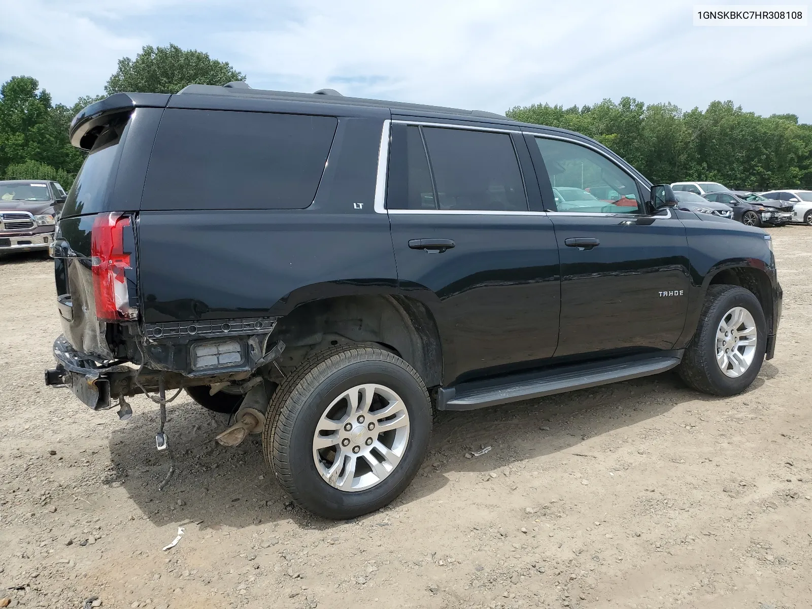 1GNSKBKC7HR308108 2017 Chevrolet Tahoe K1500 Lt