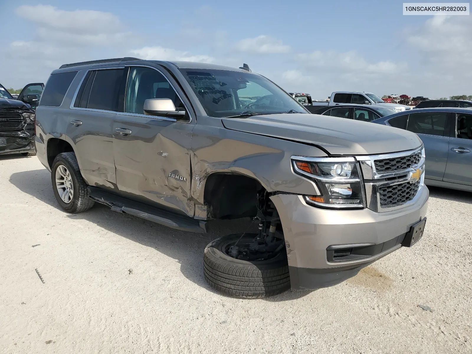 2017 Chevrolet Tahoe C1500 Ls VIN: 1GNSCAKC5HR282003 Lot: 65756544