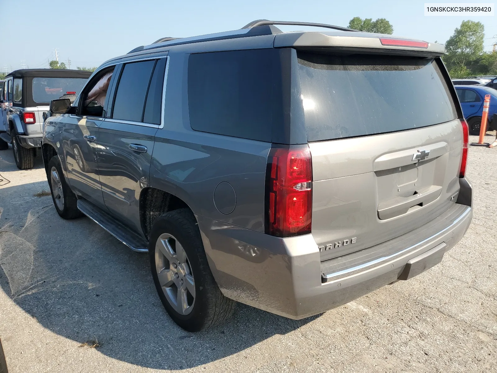 1GNSKCKC3HR359420 2017 Chevrolet Tahoe K1500 Premier