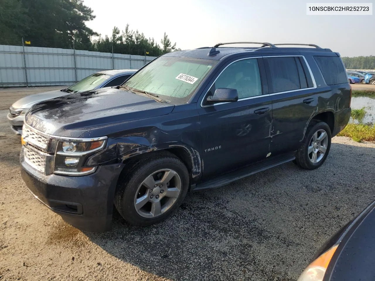 2017 Chevrolet Tahoe C1500 Lt VIN: 1GNSCBKC2HR252723 Lot: 66776344