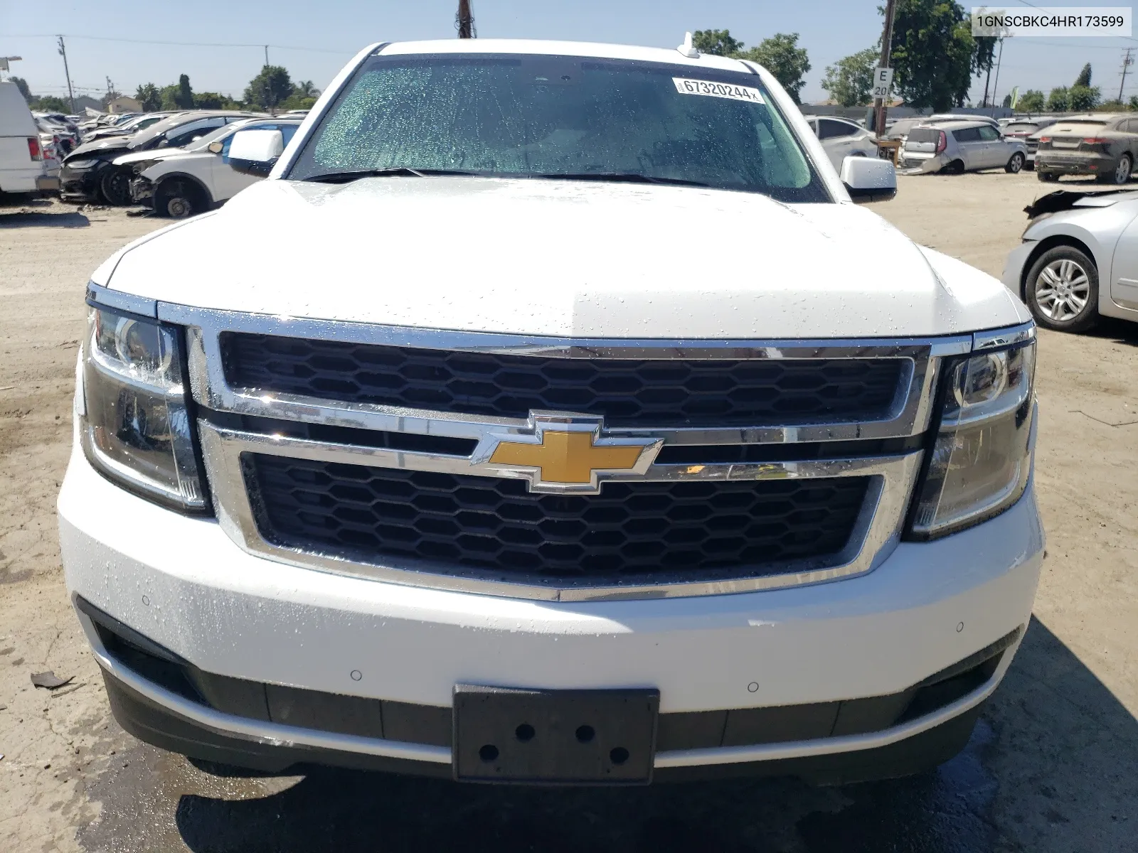 2017 Chevrolet Tahoe C1500 Lt VIN: 1GNSCBKC4HR173599 Lot: 67320244