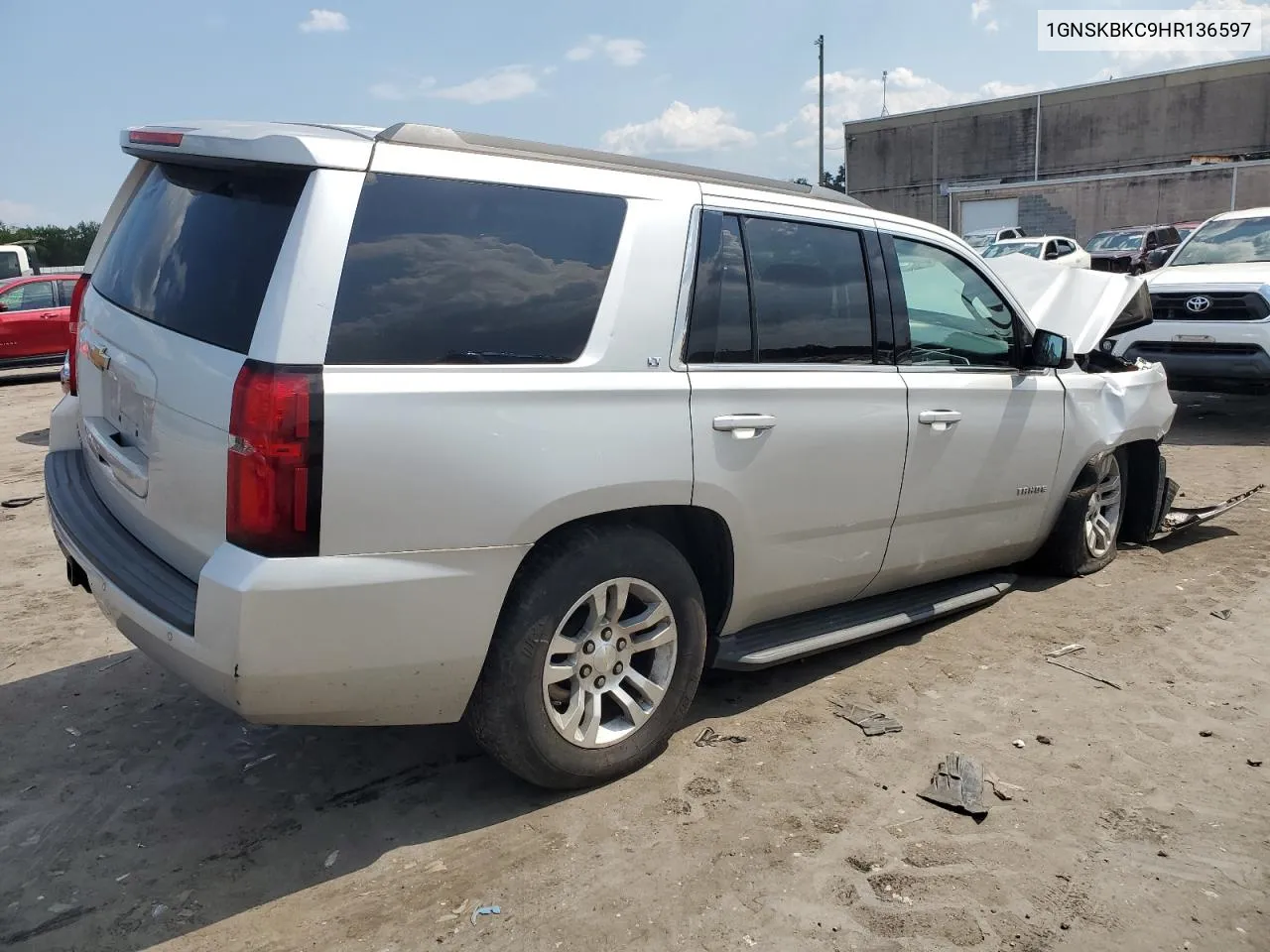 2017 Chevrolet Tahoe K1500 Lt VIN: 1GNSKBKC9HR136597 Lot: 69189874