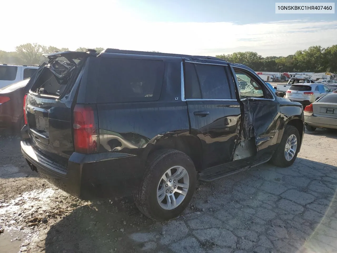 2017 Chevrolet Tahoe K1500 Lt VIN: 1GNSKBKC1HR407460 Lot: 69460324