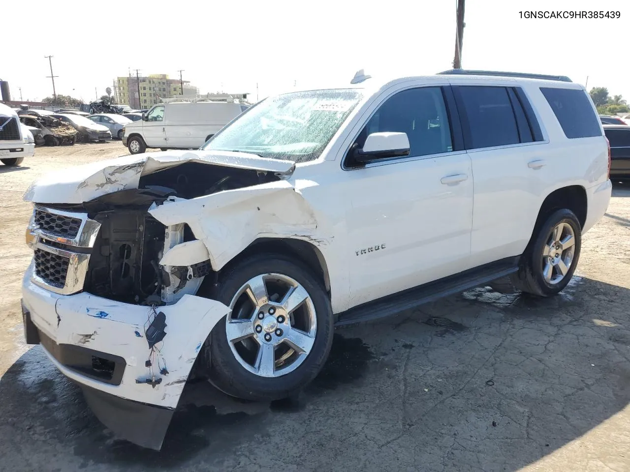 2017 Chevrolet Tahoe C1500 Ls VIN: 1GNSCAKC9HR385439 Lot: 69605344