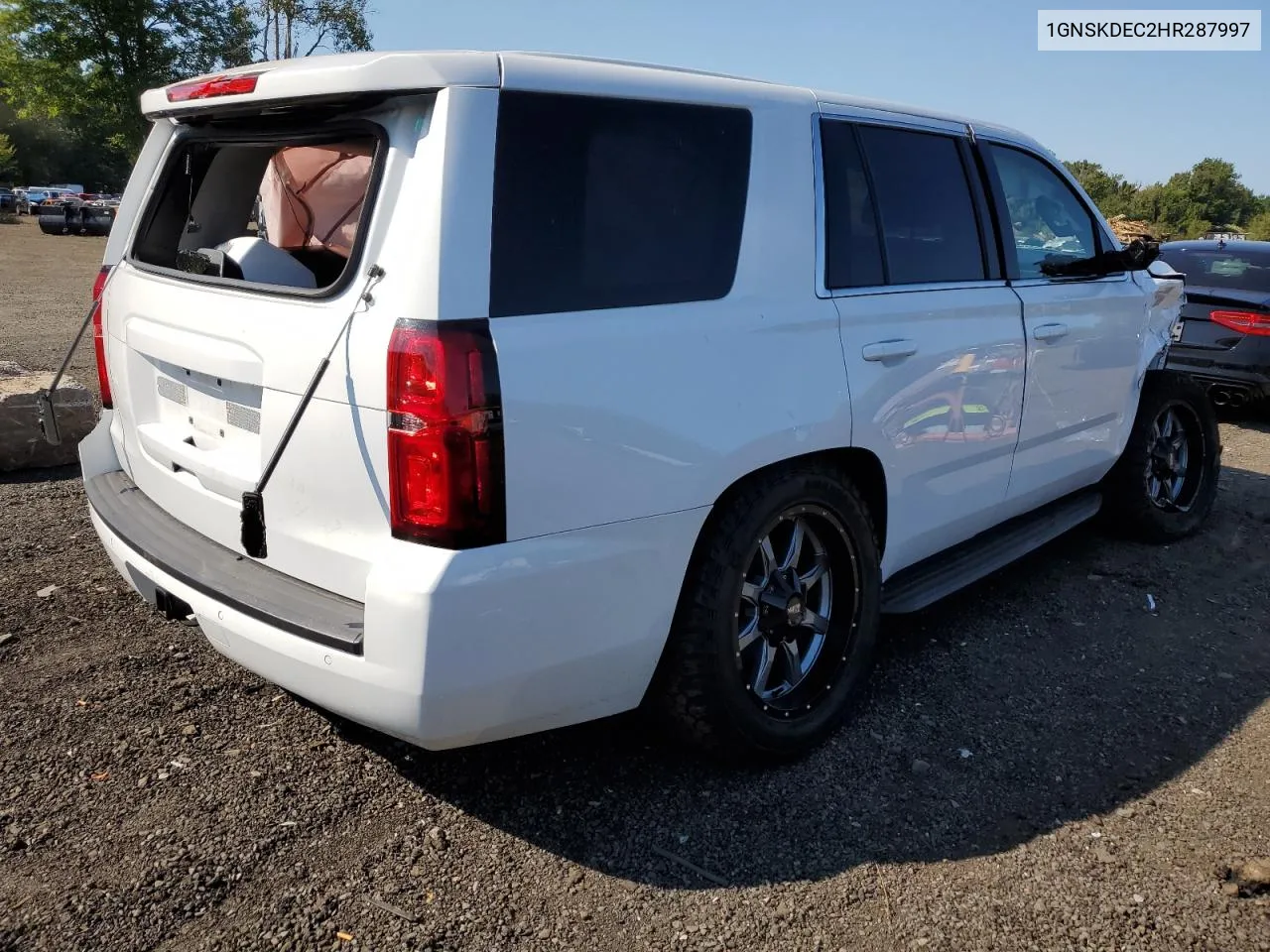 2017 Chevrolet Tahoe Police VIN: 1GNSKDEC2HR287997 Lot: 70189844