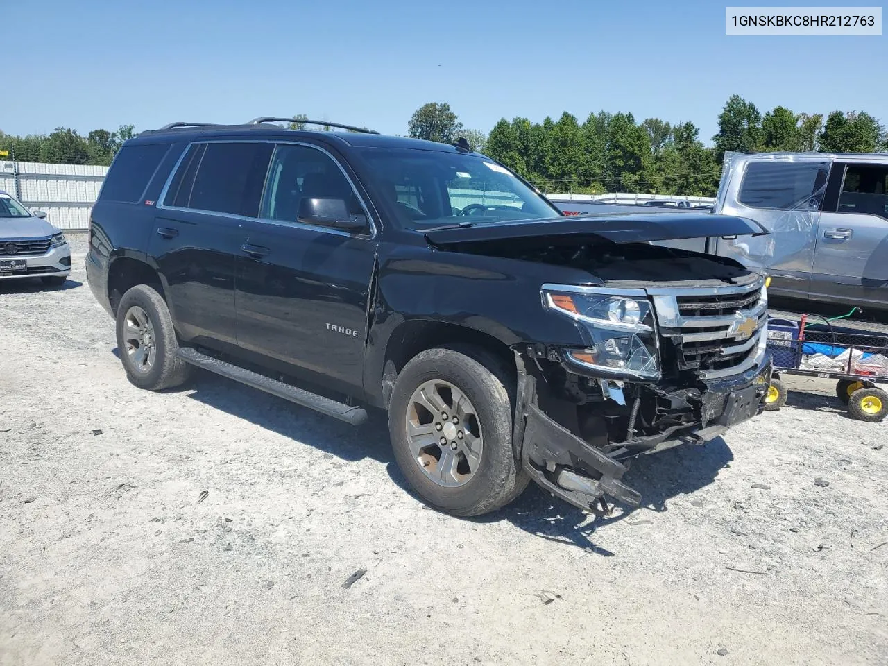 2017 Chevrolet Tahoe K1500 Lt VIN: 1GNSKBKC8HR212763 Lot: 70561914