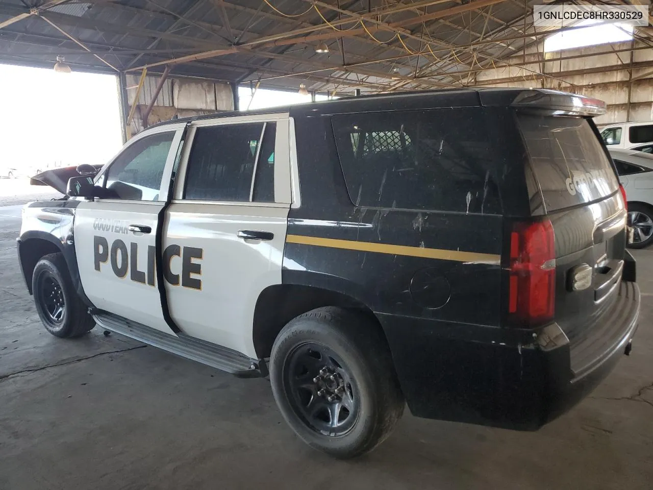 2017 Chevrolet Tahoe Police VIN: 1GNLCDEC8HR330529 Lot: 70615704