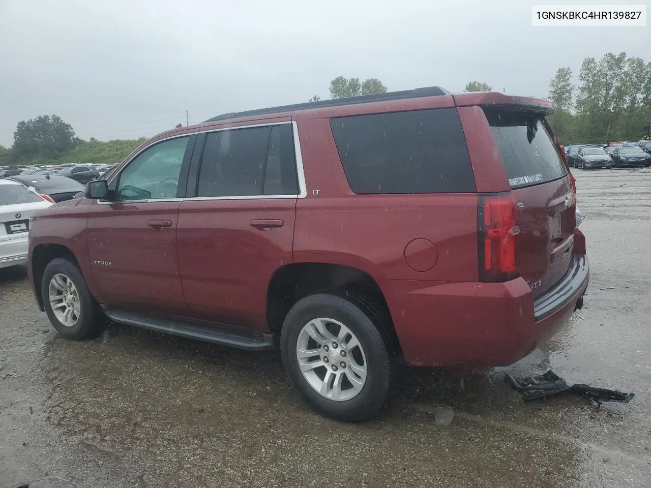 2017 Chevrolet Tahoe K1500 Lt VIN: 1GNSKBKC4HR139827 Lot: 71057414